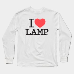 I Love Lamp Long Sleeve T-Shirt